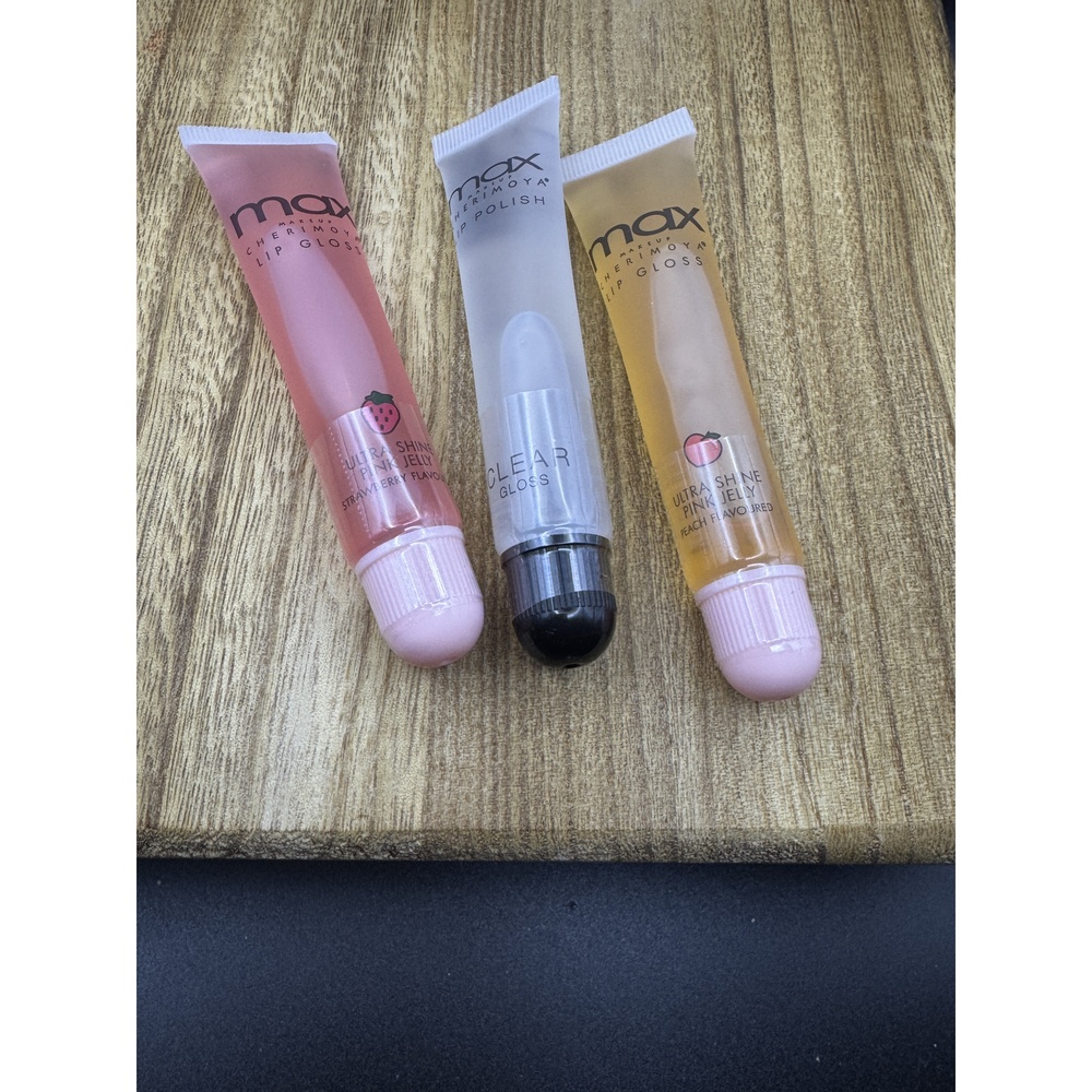 Max Makeup Cherimoya Lip Gloss - Winner’s Choice